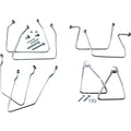 Drag Specialties Saddlebag Support Brackets - Fxr (Chrome) Pair | 77-0040DS