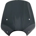 Memphis Shades Pop Top Windshield - 9" Headlight Cut Out (Black Smoke) MEP55210