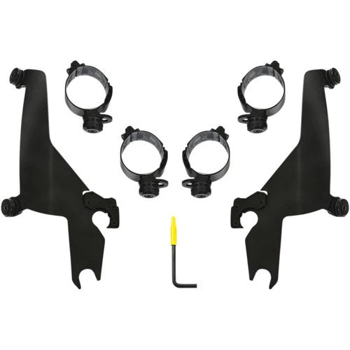 Memphis Shades Sportshield Trigger-Lock Mount Kit - Flsb (Black) MEB2047
