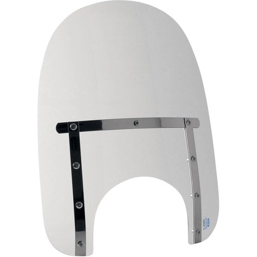 Memphis Shades Memphis Slim Windshield, 17", 9" Headlight Cut (Clear) MEM4220