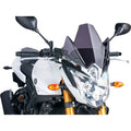 Puig Naked New Generation Windscreen - FZ8 (Dark Smoke) 5872F
