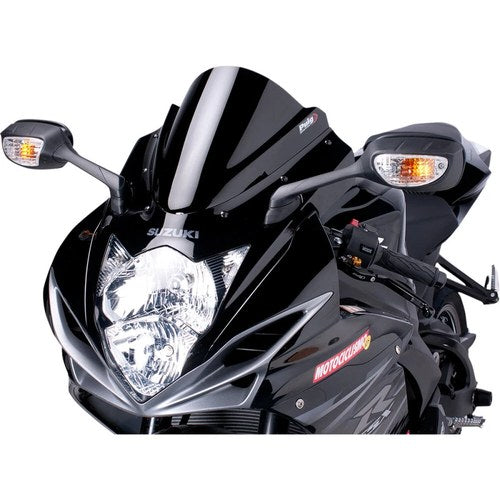 Puig Race Windscreen for Suzuki (Black) 5605N