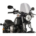 Puig Touring Naked New Generation Windscreen - Yamaha (Smoke) 9438H