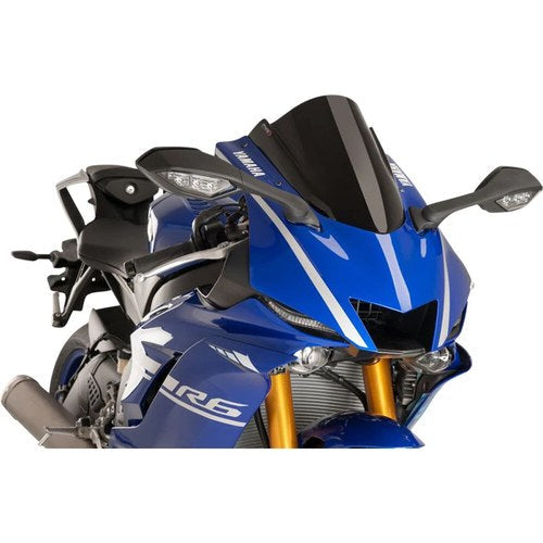 Puig Race Windscreen - Yamaha (Black) 9723N