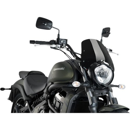 Puig New Generation Windscreen - Vulcan (Black) 3175N