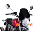 Puig Naked Windshield - ER5 (Black) 0869N