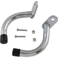 Rick Doss Saddlebag Guard Eliminator Bracket (Chrome) Pair | S77-0137