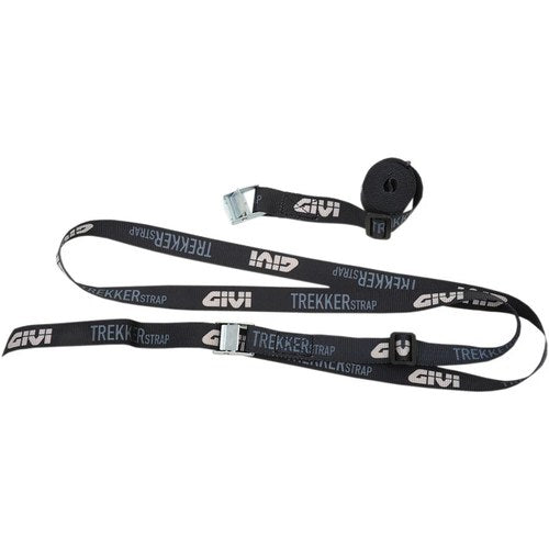 Givi Trekker Tie Down Straps - 39" x 1" (Black) Pair | S350