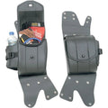 Saddlemen Cruis'n Deluxe Saddlebag Guard Bag Set (Black/Gray) Pair | EX000503