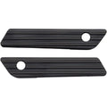 Arlen Ness Saddlebag Latch Covers (Black) Pair | 03-603