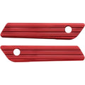 Arlen Ness Saddlebag Latch Covers (Red) Pair | 03-616