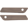 Arlen Ness Saddlebag Latch Covers (Titanium) Pair | 03-617
