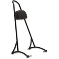 Burly Brand Sissy Bar w/ Backrest Pad (Black Powder-Coated) Tall | B13-1503B