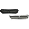 Custom Dynamics Fairing Vent Cover, Stainless Steel Mesh (Black) HD-VENT-INSER-B