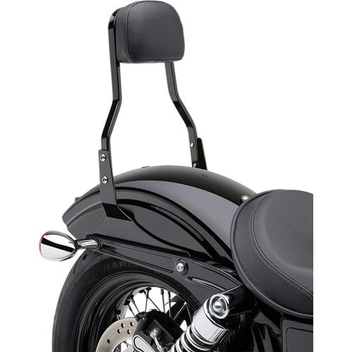 Cobra Square Sissy Bar Kit - Dyna (Black) Short | 602-1202B