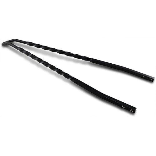 Cycle Visions Twisted Sticks Sissy Bar - 30" (Black) CV-8040B