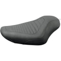 Mustang Tripper Solo Seat - Tuck and Roll - XL w/ 4.5 Gallon Tanks (Black) 76955