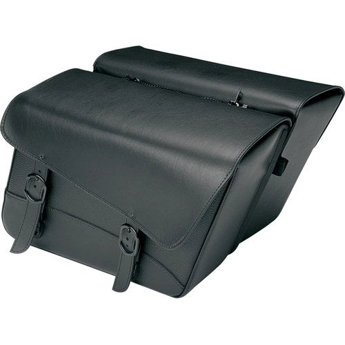 Willie & Max Luggage Compact Black Jack Slant Saddlebags (Large) 59589-00