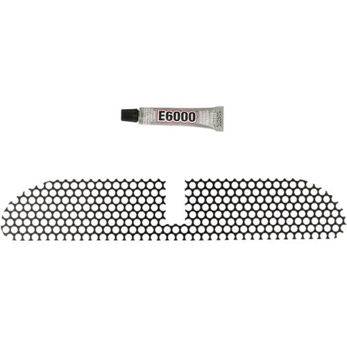 Klock Werks Fairing Vent Screen - Round (Black) KW13-00-0003-B