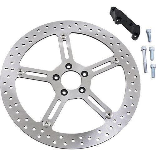 Arlen Ness Big Brake Rotor - 15" Left - Harley-Davidson | 02-972