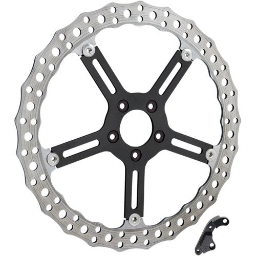Arlen Ness Big Brake Jagged Floating Rotor Kit - 15" - Left - Hub-Mount | 02-994