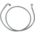 Drag Specialties Front Brake Line - Fxdl - Clear-Coated Stainless Steel | 640110