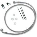 Drag Specialties +2" Brake Line - Front - Stainless Steel - 99-07FXST | 640210-2