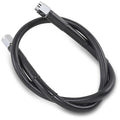 Drag Specialties Universal Brake Line - Black - 22" | 822-BLK