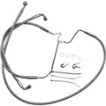 Drag Specialties +8" BrakeLine - Front - Stainless Steel - 14-16FLHT | 614085-8