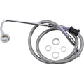 Drag Specialties Brake Line - 15-17 Softail - Stainless Steel | 618302