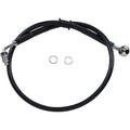 Drag Specialties Brake Line - 18- Softail - Black +4" | 618604-4BLK