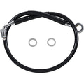 Drag Specialties Brake Line - 18- Softail - Black | 618631-BLK