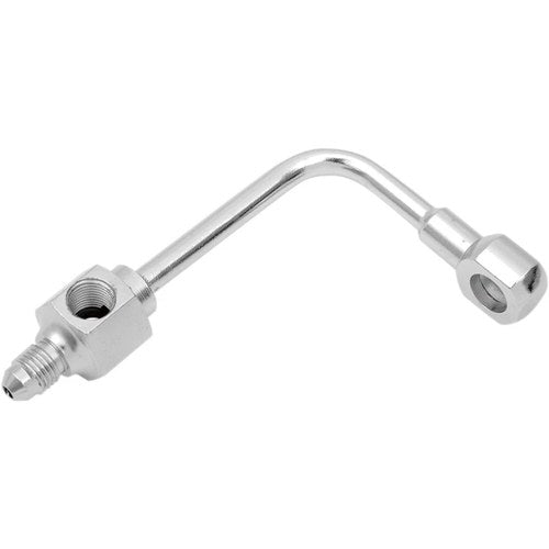Drag Specialties Banjo Fitting - 3/8" x AN3 90 Degree - Long | 305