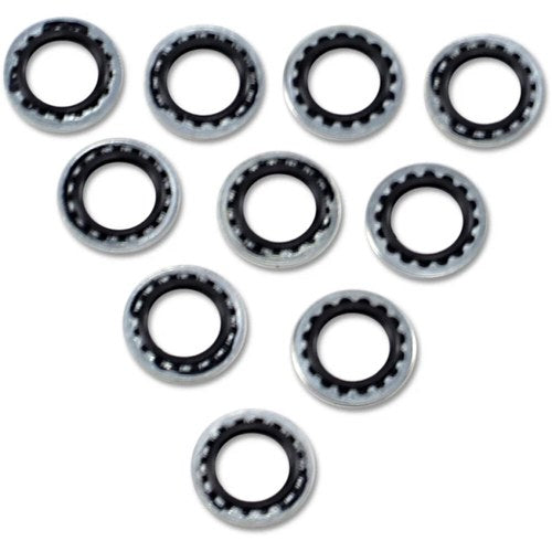 Drag Specialties Banjo Bolt Sealing Washers - 7/16" - 10 pack | 348013HC3