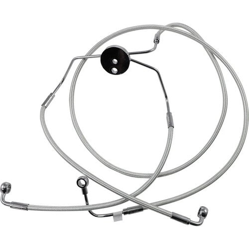 Magnum Lower Brake Line - ABS - Sterling Chromite II - Touring | 37010