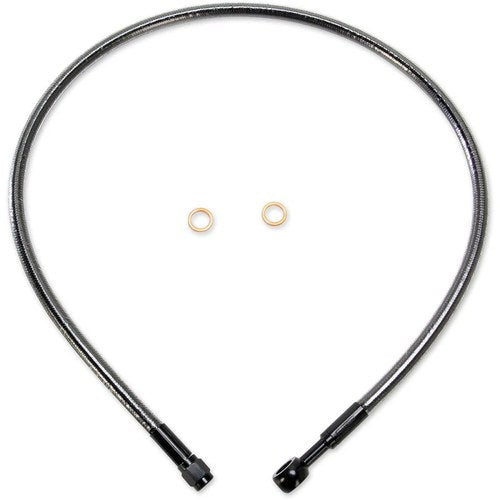 Magnum Black Pearl Front Brake Line - ABS - 180/10mm 30" | AS47630