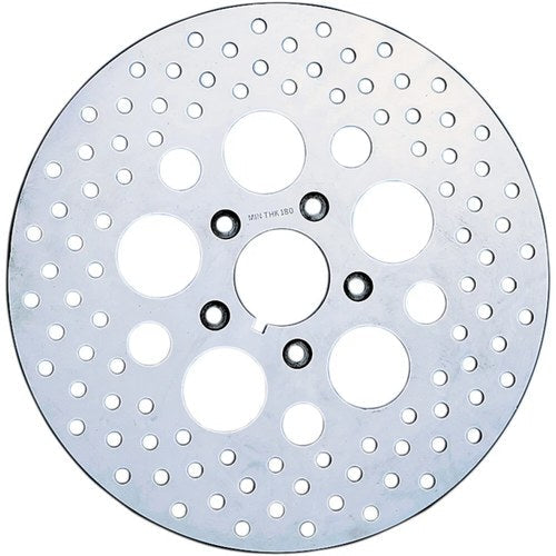 Drag Specialties Drilled Brake Rotor - Rear - 11.5" | 060171ASP-BC648