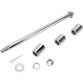 Drag Specialties Chrome Axle Kit - Rear - 00-05 Dyna | 16-0401-BC520H