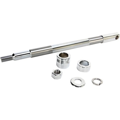 Drag Specialties Chrome Axle Kit - Front - 00-06 Flstf | 16-0307NU