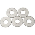 Drag Specialties Axle Washers - Chrome - 1-1/2" / 38mm - 5 Pack | W16-0340-HWW