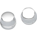 Drag Specialties Axle Caps - Chrome - Front - 00-07 FLH/FLT | 16-0217-BC114