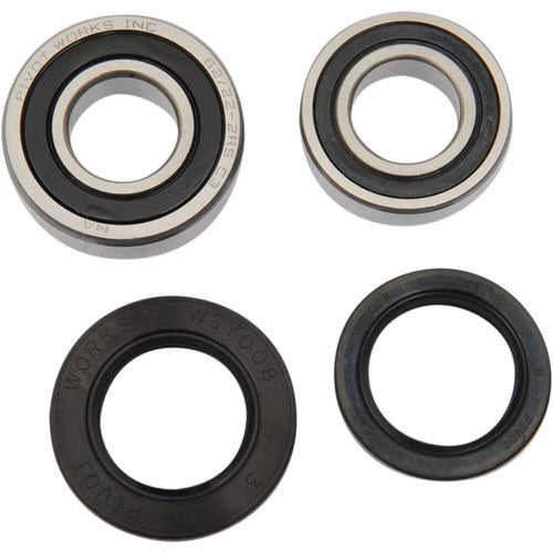 Pivot Works Wheel Bearing and Seal Kit - Double Seal - Rear | PWRWK-Y08-421
