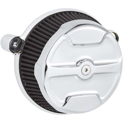 Arlen Ness Big Sucker Stage I Air Filter Kit w/ Cover - Knuckle (Chrome) 18-393