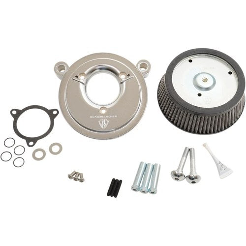 Arlen Ness Big Sucker Stage I Air Filter Kit - Flh (Chrome) 50-514