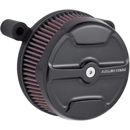 Arlen Ness Big Sucker Stage I Air Filter Kit with Cover - Knuckle (Black) 18-751