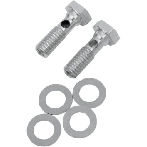 Drag Specialties Bolts Breather Evolution 1/2"-13 (Chrome) 120231