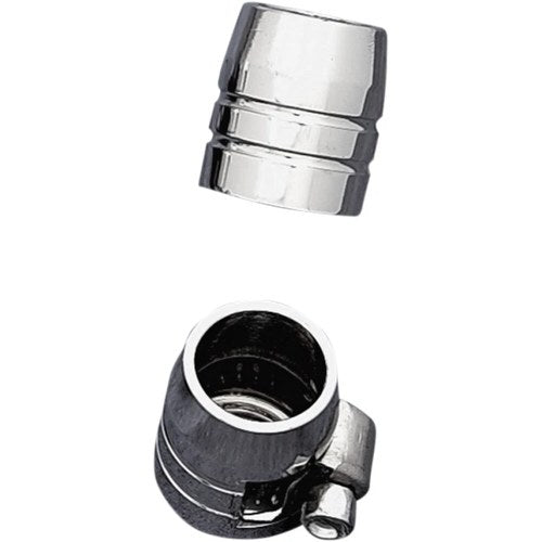 Drag Specialties Hose Clamp Grooved 1/4" (Chrome) 03-6203CG-BC202
