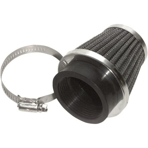Emgo Clamp-On Pod Air Filter - 48mm (Chrome) 12-55748