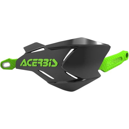 Acerbis Black/Green X-Factory Handguards | 2634661043