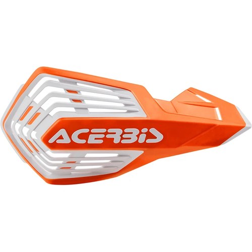 Acerbis '16 Orange/White X-Future Handguards | 2801965321